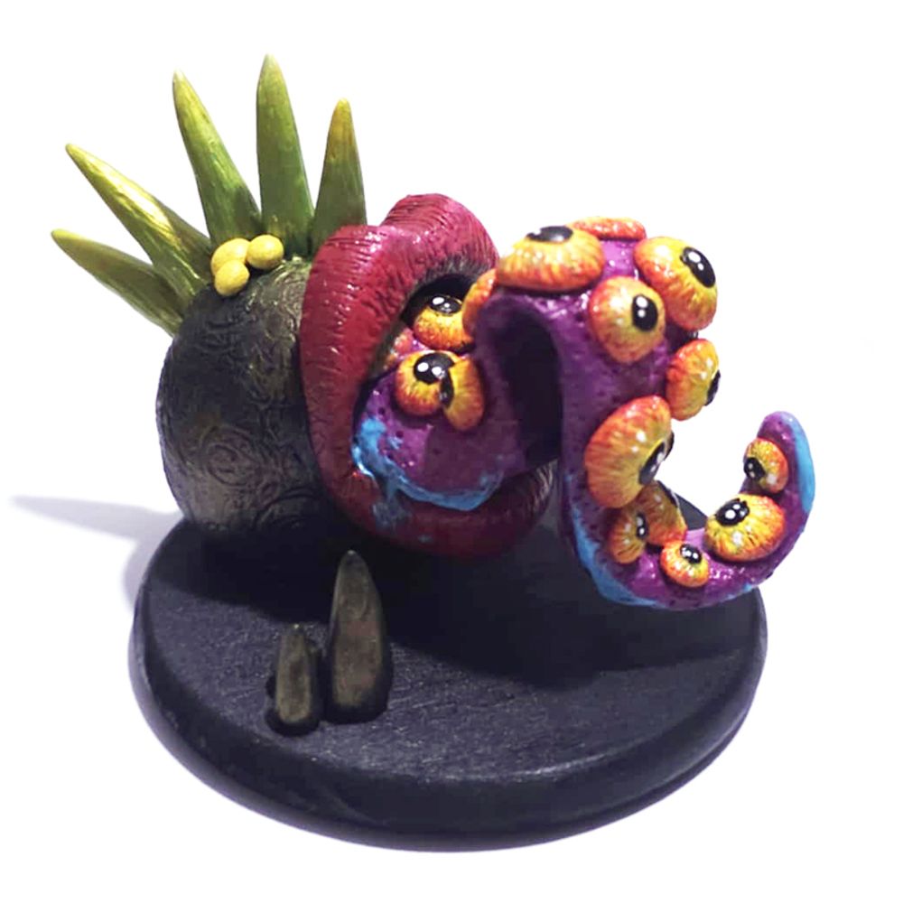 Mick Wee Monster Sculpture