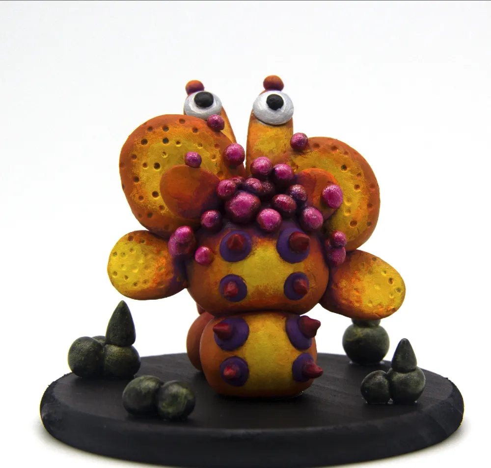 Hepi-Todd Wee Monster Sculpture